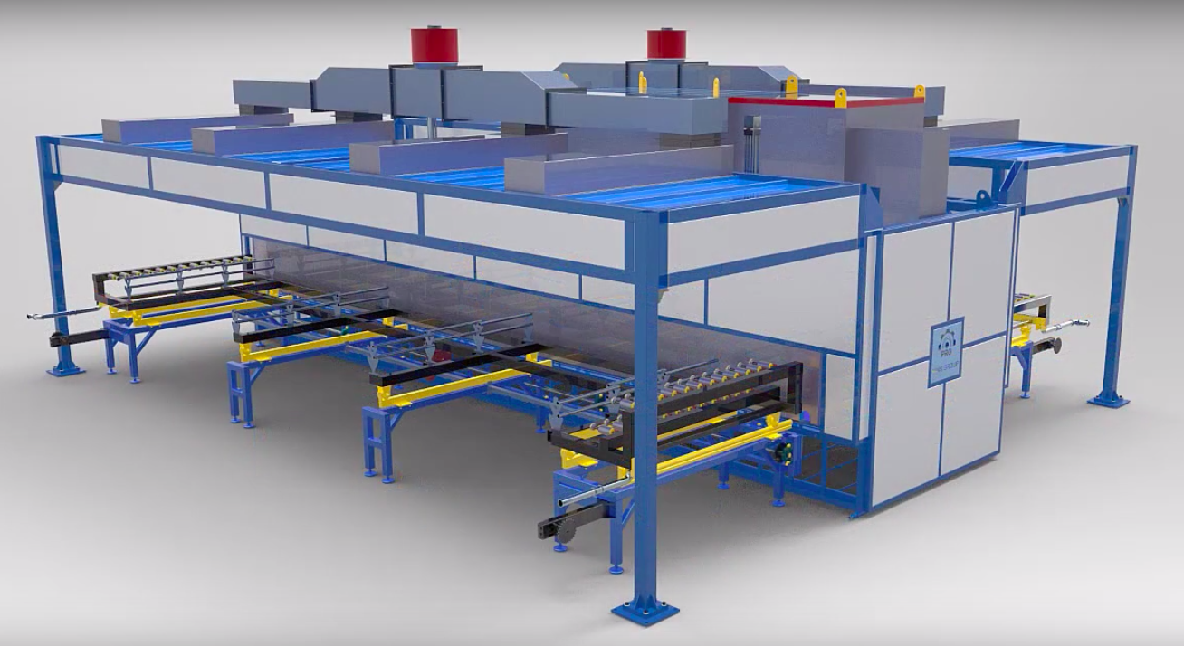 Wood finishing sublimation machine (US)