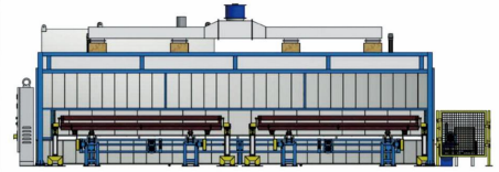 US-2D sublimation machine side view