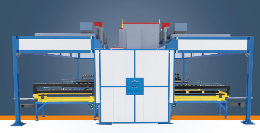 US Series front-view heat transfer machine