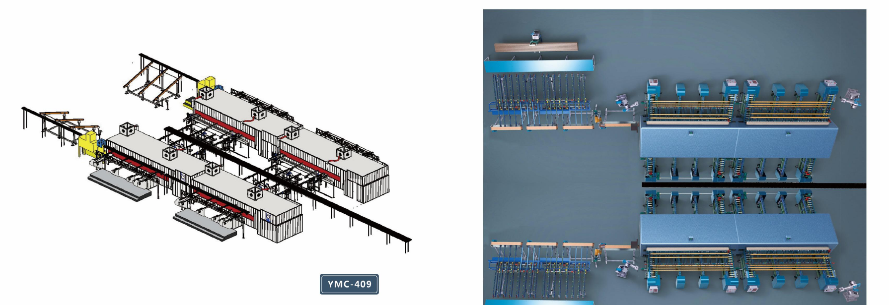 YM-4 continuous sublimation configuration